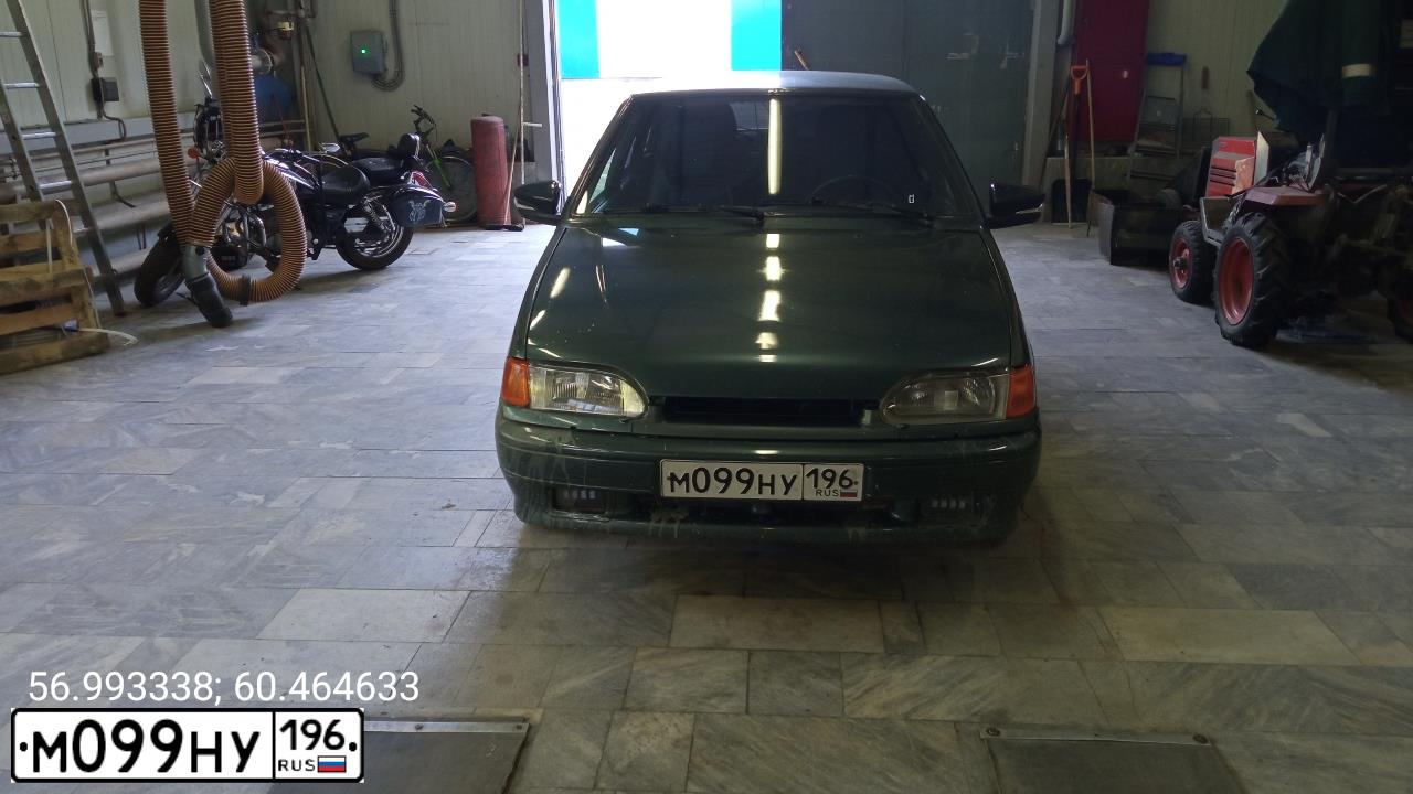 Фото автомобиля LADA 2114 SAMARA, 2006 — госномер А049НЕ43. Цвет: СИНЕ-ЗЕЛЕНЫЙ