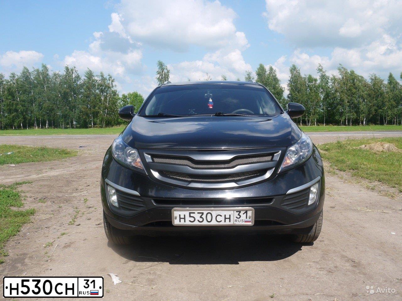 Фото автомобиля KIA SPORTAGE, 2011 — госномер Н530СН31