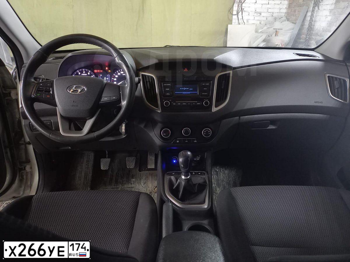Фото автомобиля HYUNDAI CRETA, 2019 — госномер К018АО152. Цвет: СЕРЫЙ