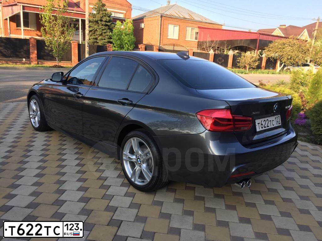 Фото автомобиля BMW SERIE 3, 2017 — госномер В647КС176. Цвет: СЕРЫЙ МЕТАЛЛИК