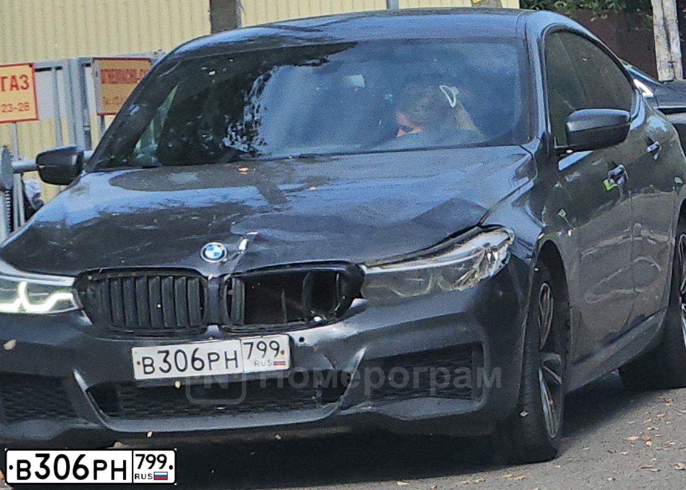 Фото автомобиля BMW W SERIE 6, 2019 — госномер В306РН799. Цвет: Серый