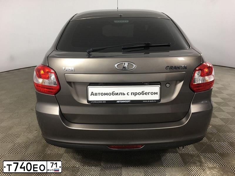 Фото автомобиля LADA 2191 GRANTA, 2017 — госномер Т740ЕО71. Цвет: ЗОЛОТИСТО-КОРИЧНЕВЫЙ