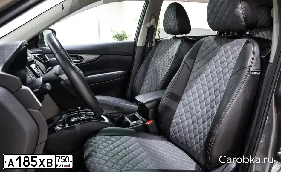 Фото автомобиля NISSAN X-TRAIL, 2015 — госномер А185ХВ750. Цвет: СЕРЫЙ