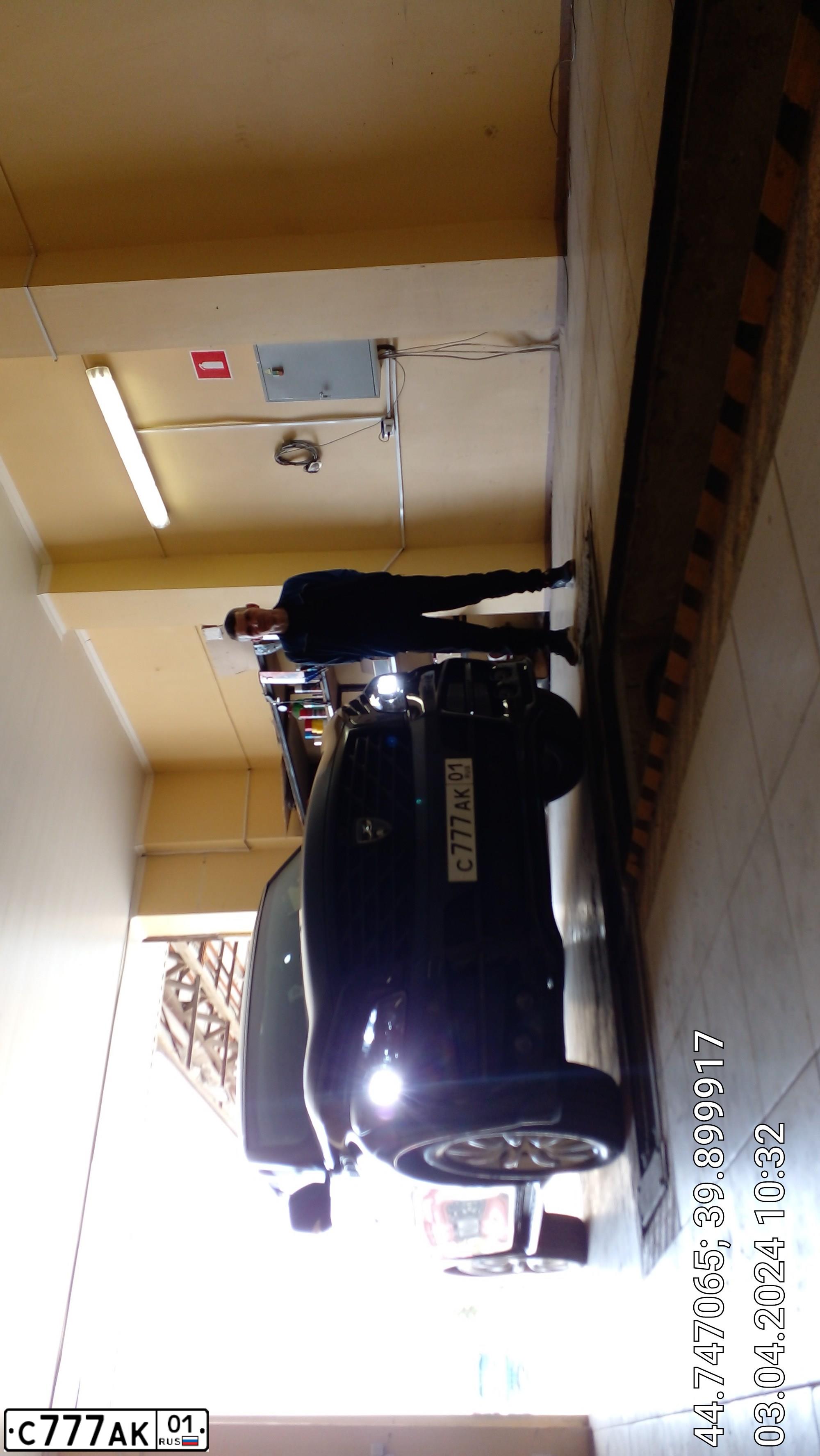 Фото автомобиля LEXUS LS, 2007 — госномер С777АК01. Цвет: ЧЕРНЫЙ