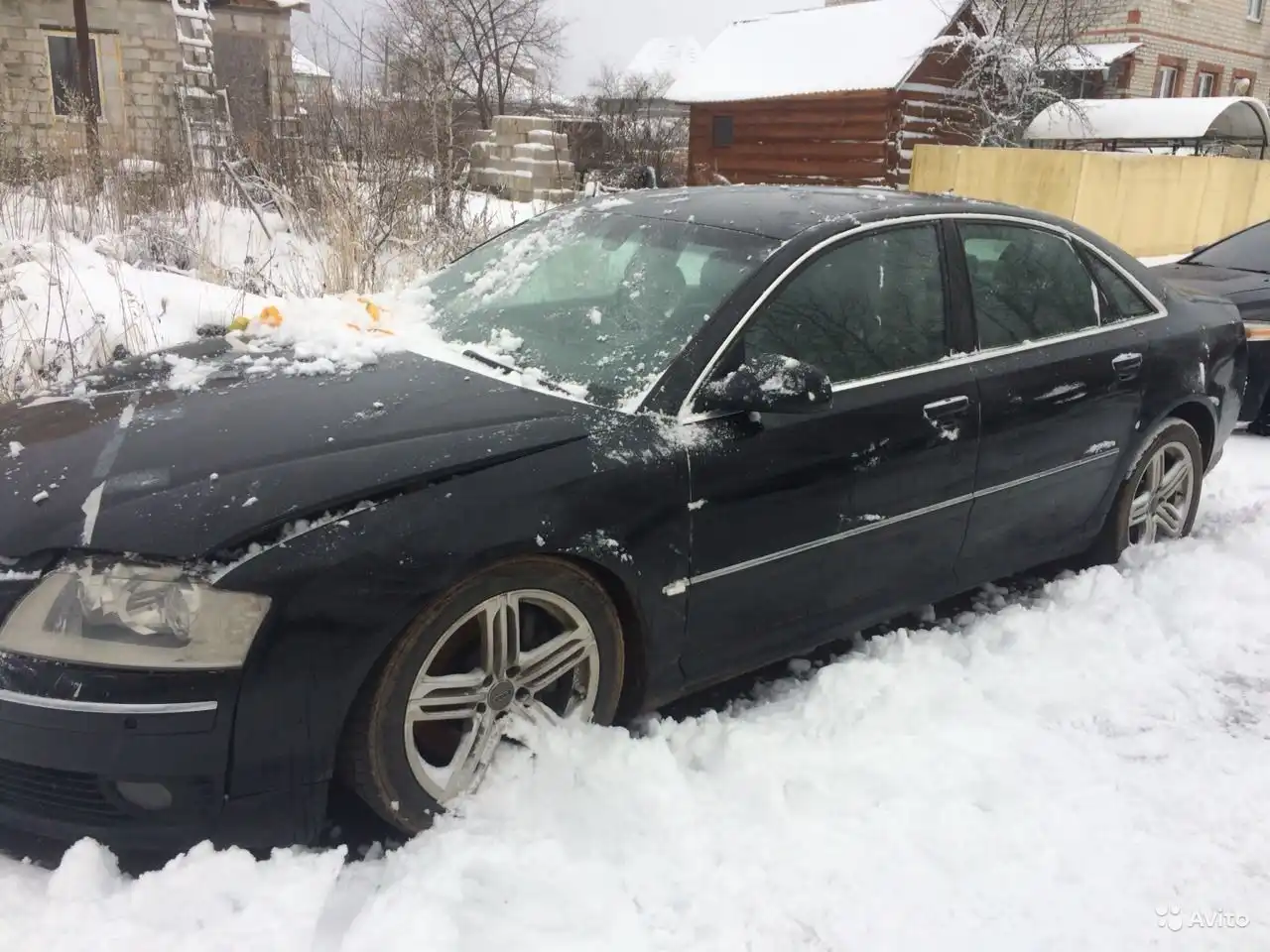 Фото автомобиля AUDI A8, 2006 — госномер А048ОН67. Цвет: ЧЕРНЫЙ