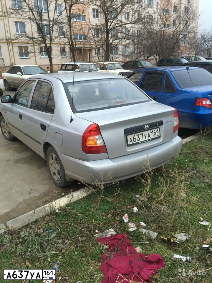 Фото автомобиля TAGAZ ACCENT, 2006 — госномер А637УА161. Цвет: СЕРЕБРИСТЫЙ