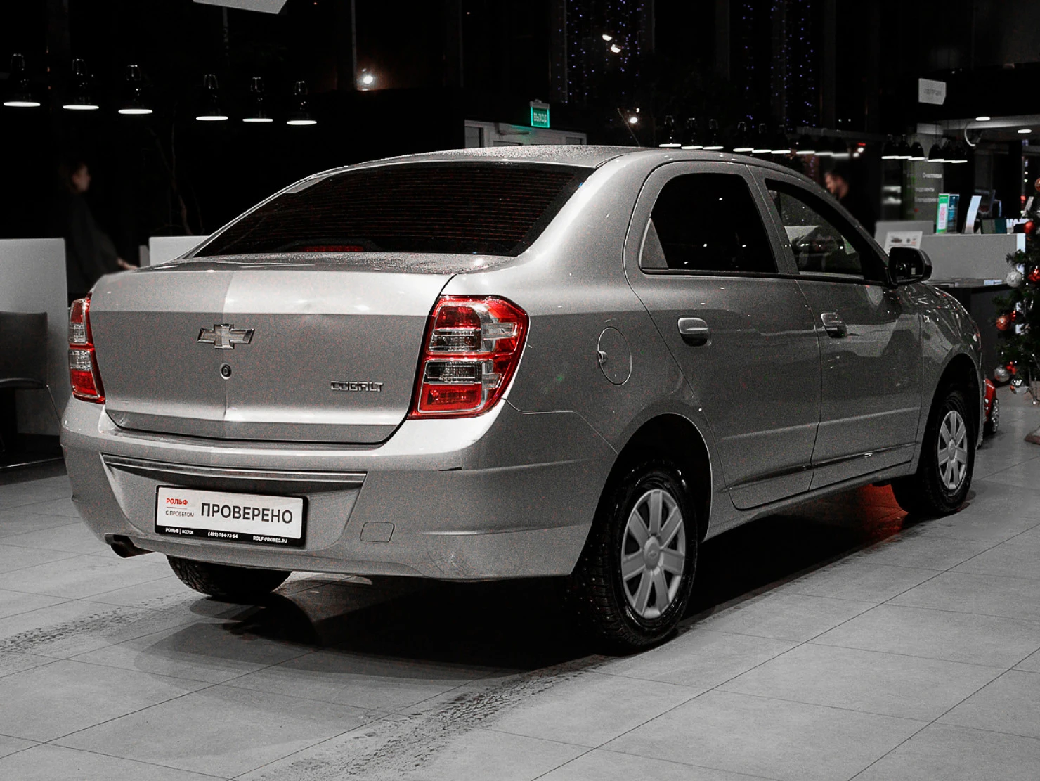 Фото автомобиля CHEVROLET COBALT, 2020 — госномер Е307ВН790. Цвет: СЕРО-ПЕРЛАМУТРОВЫЙ