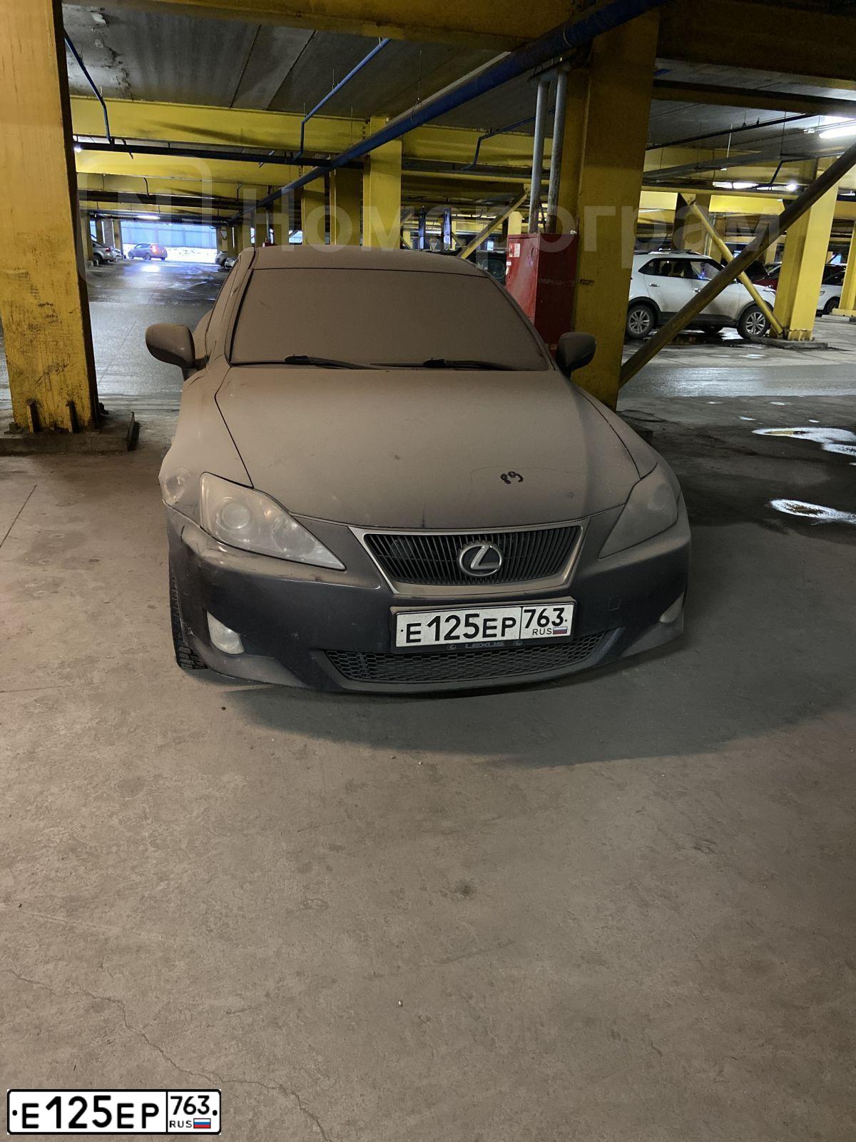 Фото автомобиля LEXUS IS, 2006 — госномер Е125ЕР763. Цвет: ГОЛУБОЙ ТЕМНЫЙ