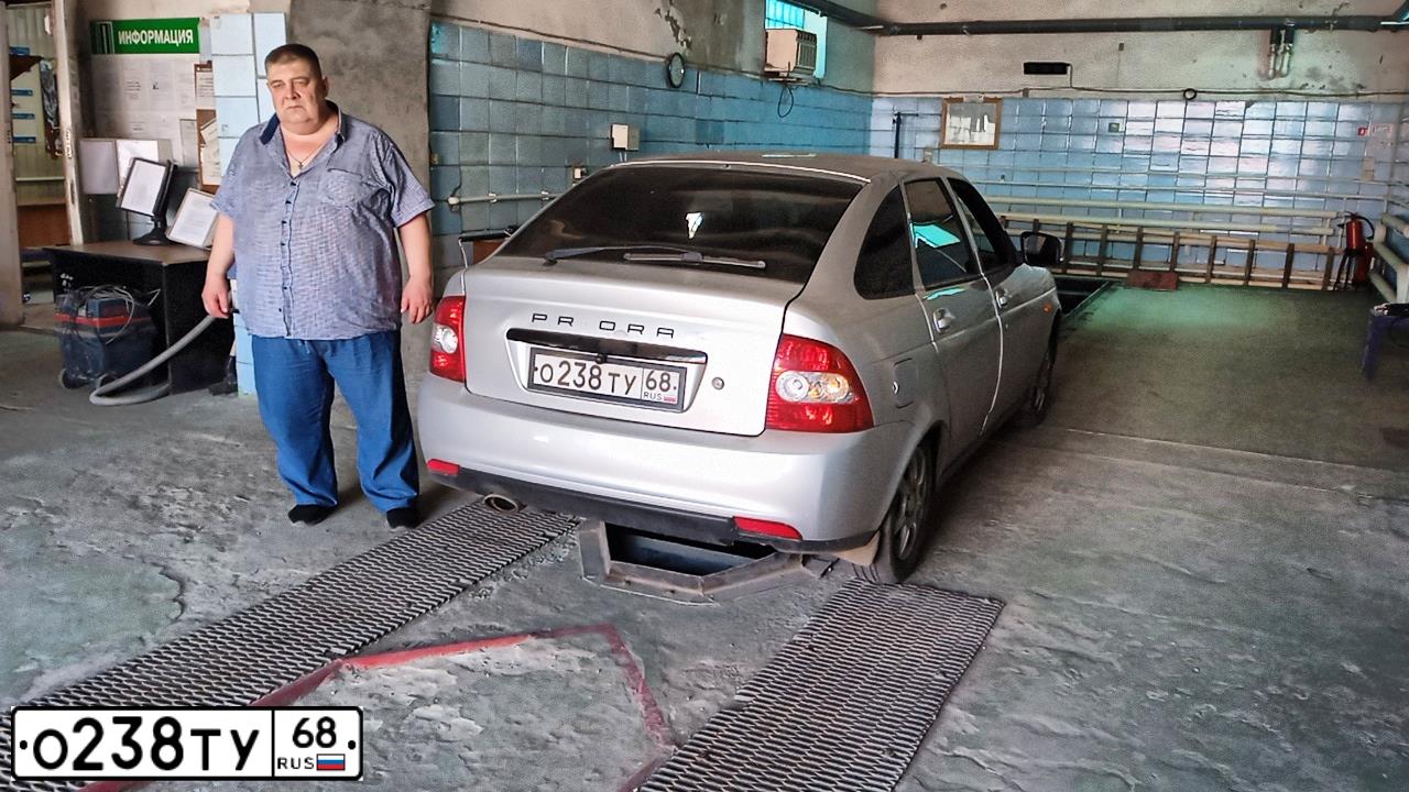 Фото автомобиля LADA 2172 PRIORA, 2008 — госномер О238ТУ68. Цвет: СВЕТЛО-СЕРЕБРИСТЫЙ МЕТАЛЛ