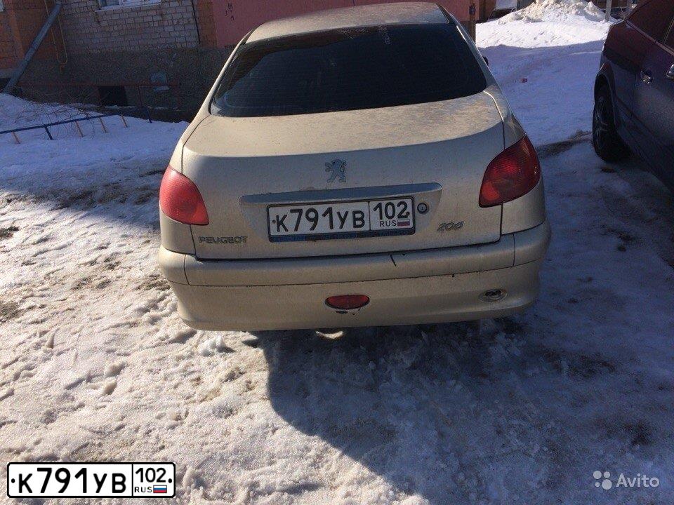 Фото автомобиля PEUGEOT 206, 2008 — госномер Е752АВ156. Цвет: СЕРЫЙ