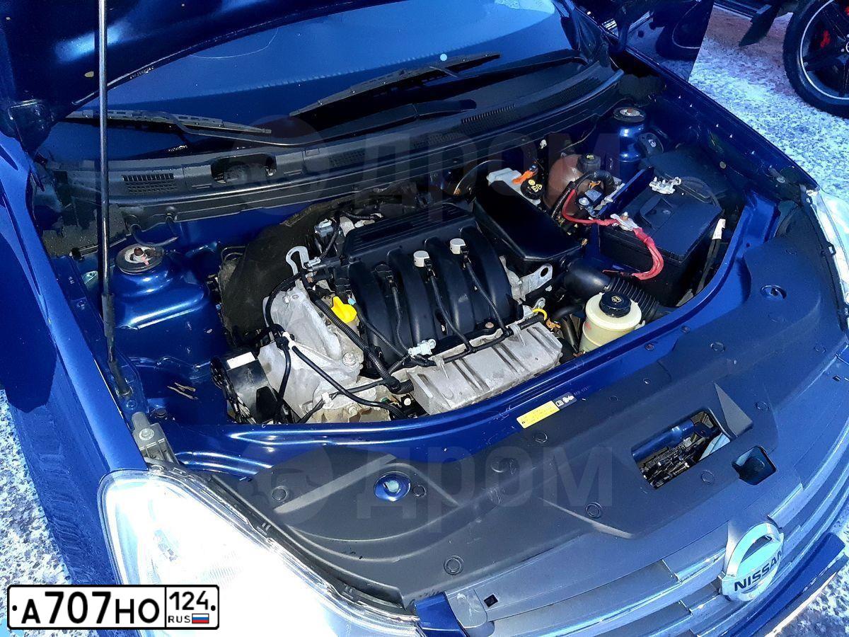 Фото автомобиля NISSAN ALMERA /AVTOVAZ/, 2016 — госномер А707НО124. Цвет: синий