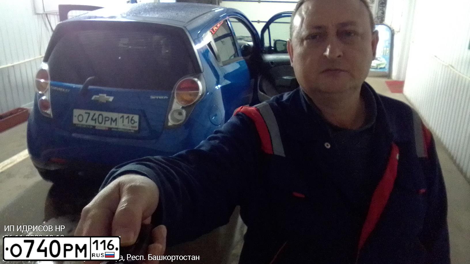 Фото автомобиля CHEVROLET SPARK, 2011 — госномер Р985ММ68