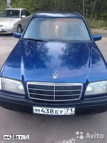 Фото автомобиля MERCEDES C-KLASSE, 1995 — госномер К251АН97. Цвет: СИНИЙ