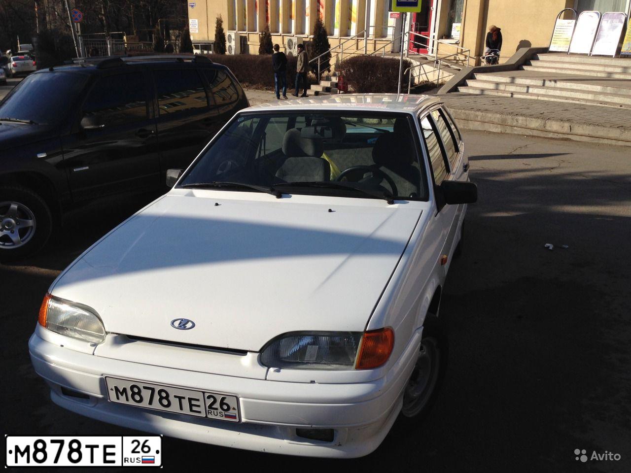 Фото автомобиля LADA 2114, 2010 — госномер С034КР40. Цвет: Белый