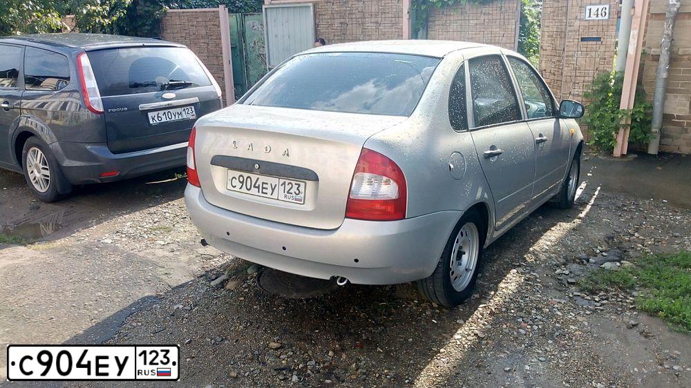 Фото автомобиля LADA KALINA, 2007 — госномер Р210АЕ181