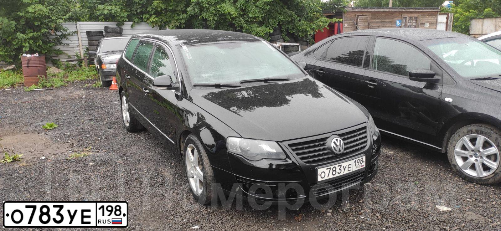 Фото автомобиля VOLKSWAGEN PASSAT, 2007 — госномер О783УЕ198. Цвет: ЧЕРНЫЙ