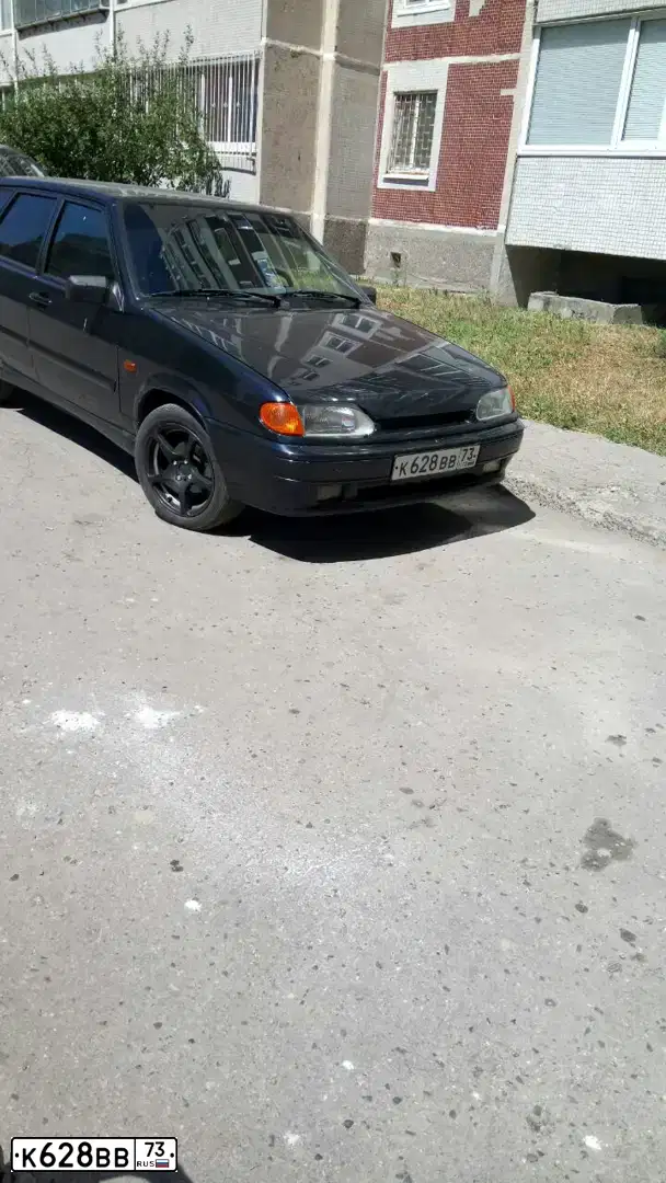 Фото автомобиля LADA 2114 SAMARA, 2009 — госномер К968ТВ13. Цвет: ГРАФИТОВЫЙ МЕТАЛЛИК