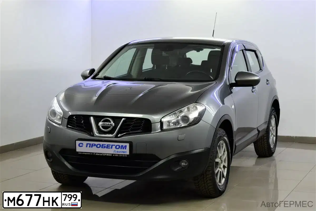 Фото автомобиля NISSAN QASHQAI, 2012 — госномер К483ВО82. Цвет: СЕРЫЙ