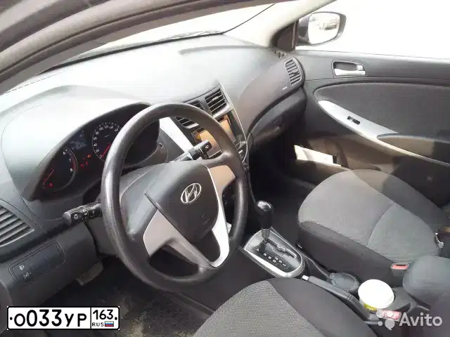 Фото автомобиля HYUNDAI SOLARIS, 2011 — госномер С518РВ58. Цвет: ЧЕРНО-СЕРЫЙ