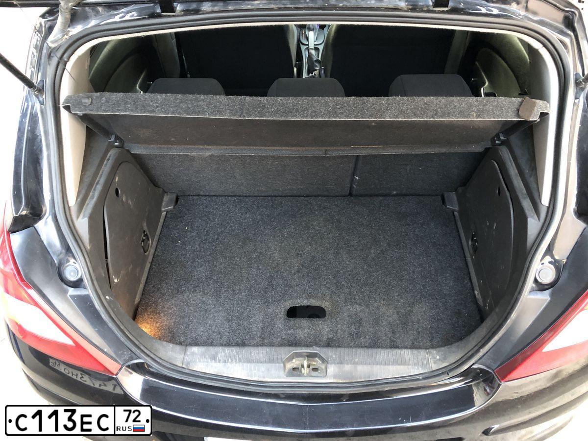 Фото автомобиля OPEL CORSA, 2008 — госномер У970ХС72. Цвет: ЧЕРНЫЙ