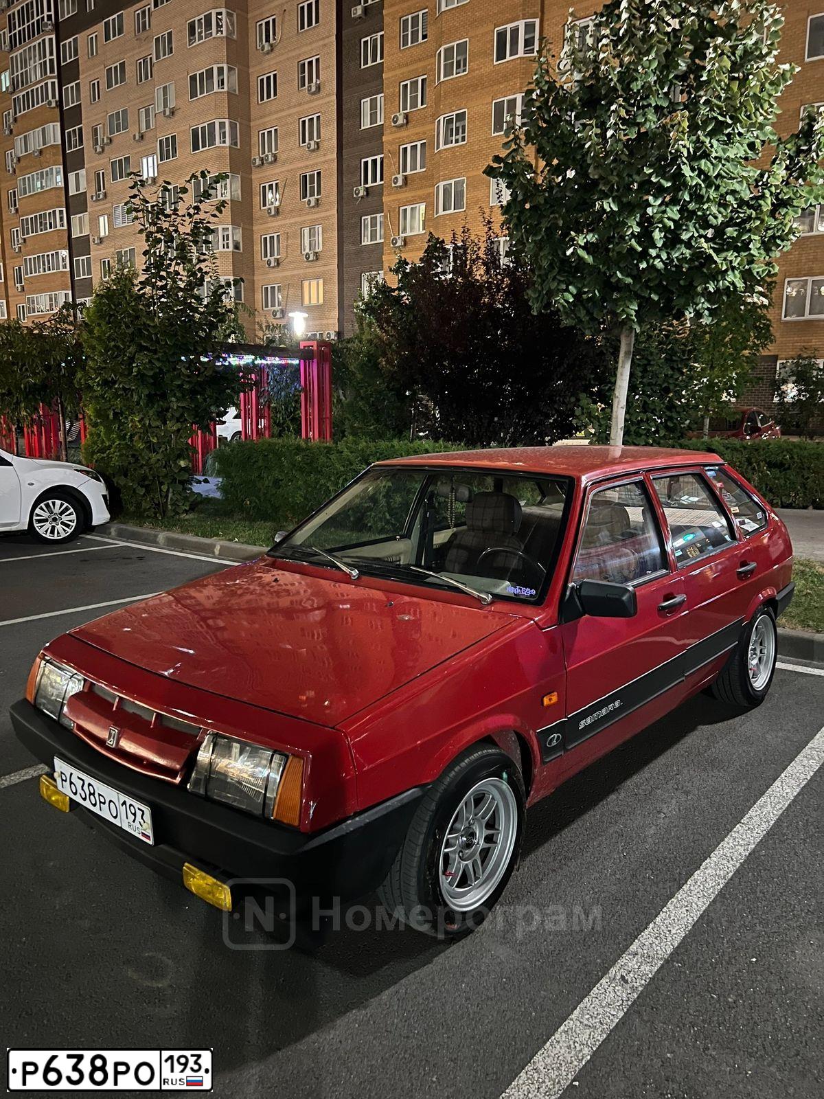 Фото автомобиля LADA 2109, 1995 — госномер О516ВС550. Цвет: СЕРО-ЗЕЛЕНЫЙ