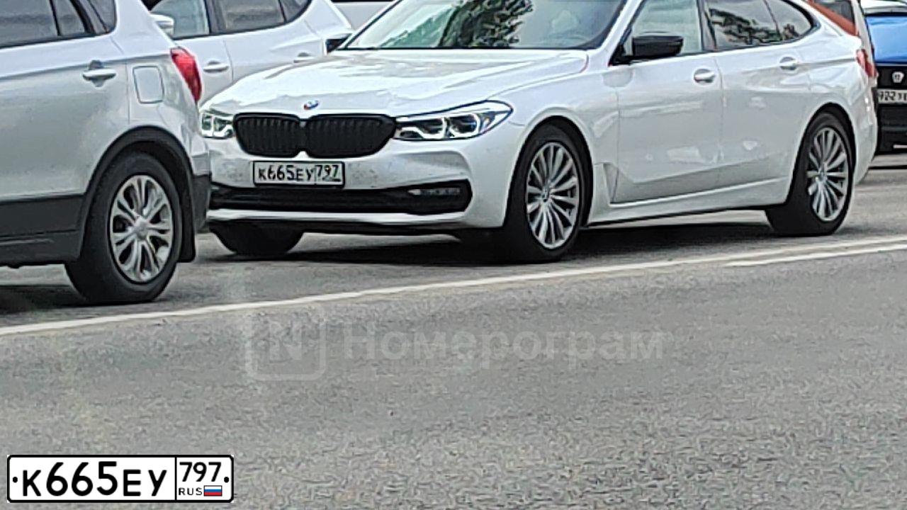 Фото автомобиля BMW 640D, 2017 — госномер С073СУ797