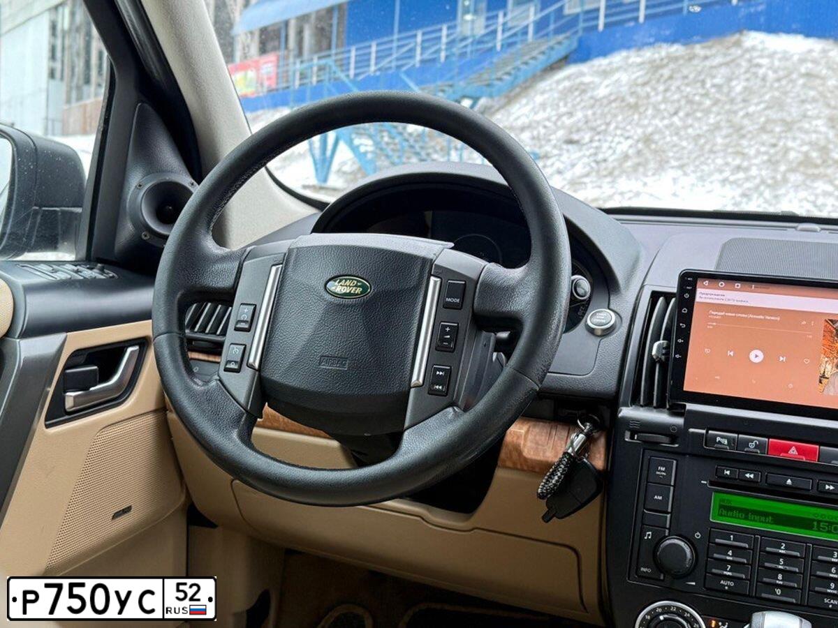 Фото автомобиля LAND ROVER FREELANDER, 2008 — госномер А373ХС33. Цвет: ЧЕРНЫЙ