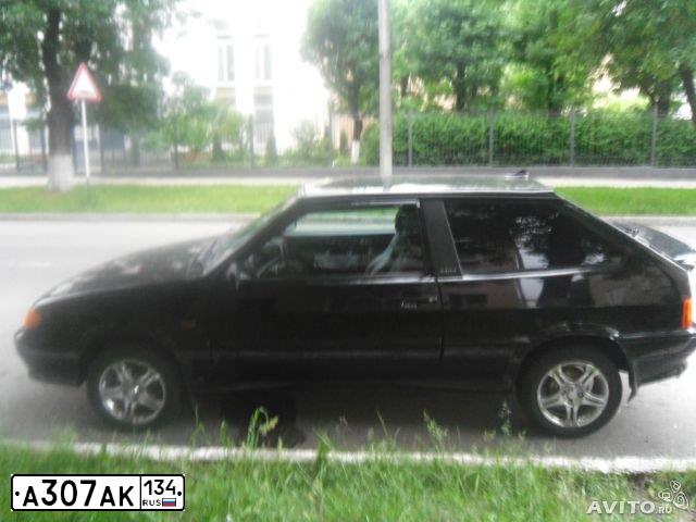 Фото автомобиля LADA 2113 SAMARA, 2012 — госномер А307АК134. Цвет: Сине-Черный