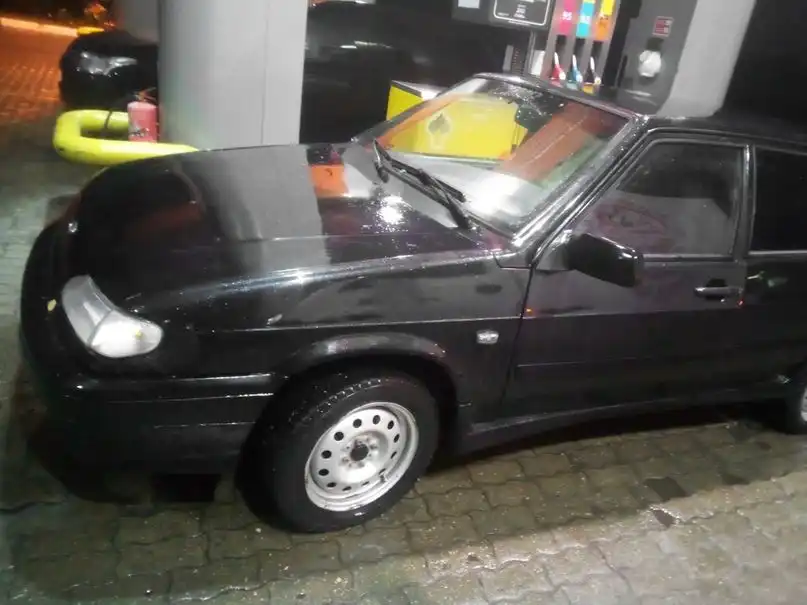 Фото автомобиля LADA 2114 SAMARA, 2011 — госномер М472ВО67. Цвет: ЧЕРНЫЙ