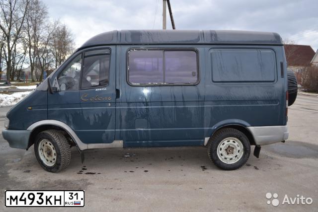 Фото автомобиля GAZ 2752 SOBOL, 1999 — госномер М493КН31. Цвет: МУРЕНА