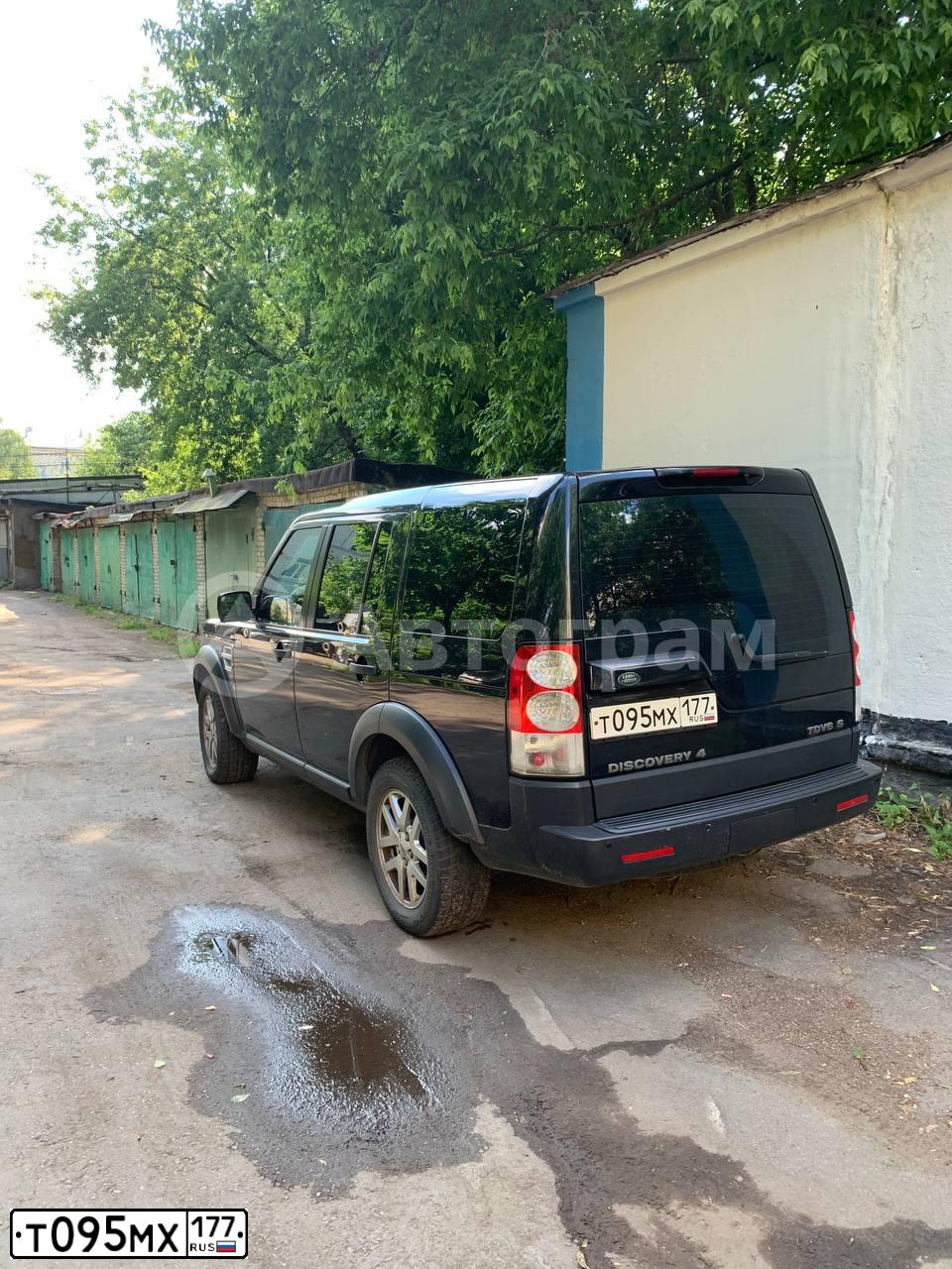 Фото автомобиля LANDROVER DISCOVERY, 2011 — госномер Т095МХ177. Цвет: ЧЕРНЫЙ