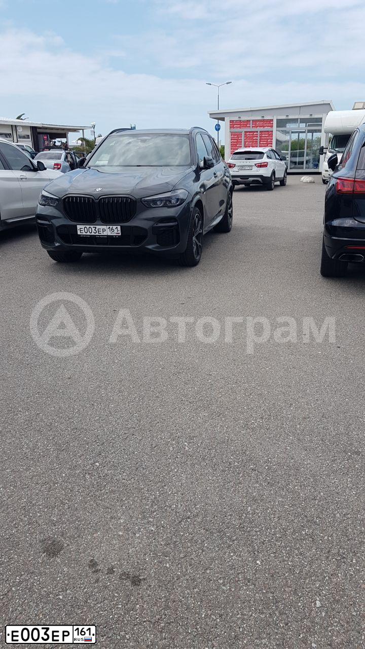 Фото автомобиля LANDROVER DISCOVERY, 2008 — госномер Е003ЕР161. Цвет: ТЕМНО-СЕРЫЙ