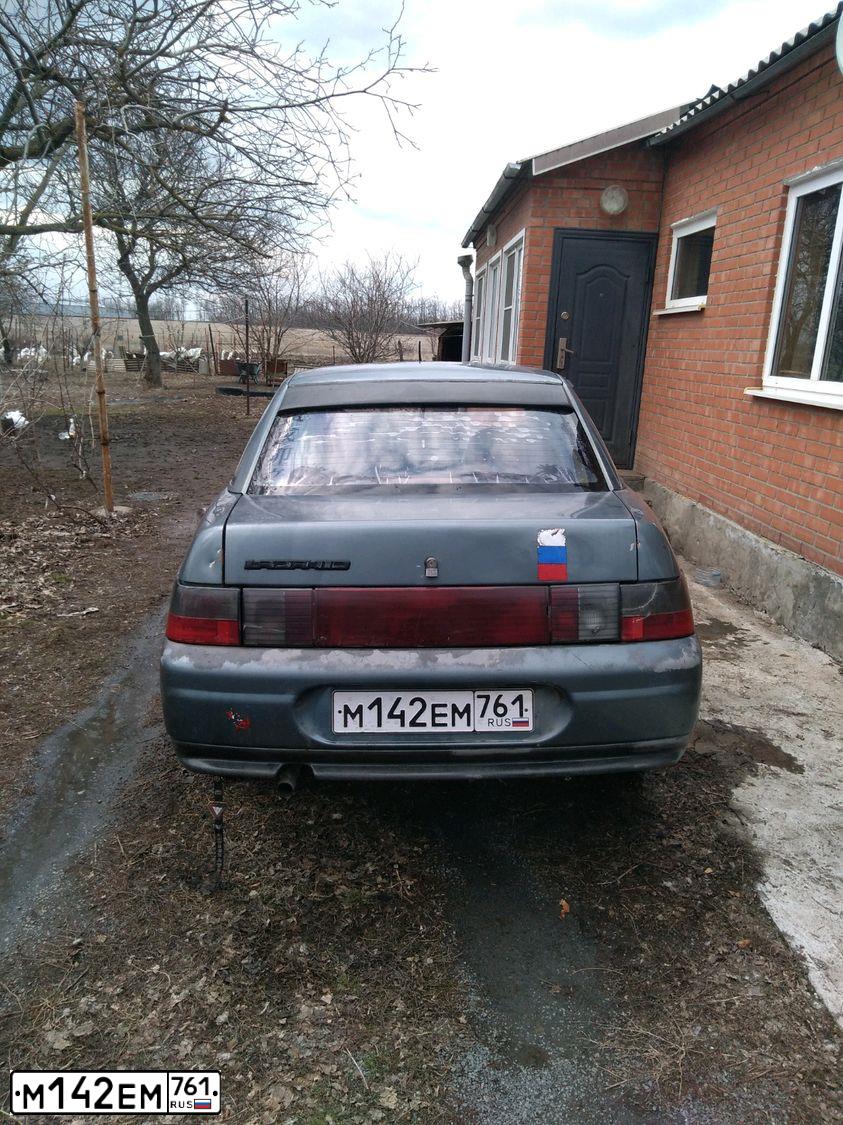 Фото автомобиля LADA 2110 LADA, 2001 — госномер Е016ММ61. Цвет: ТЕМНЫЙ СЕРО-СИНИЙ МЕТАЛИК