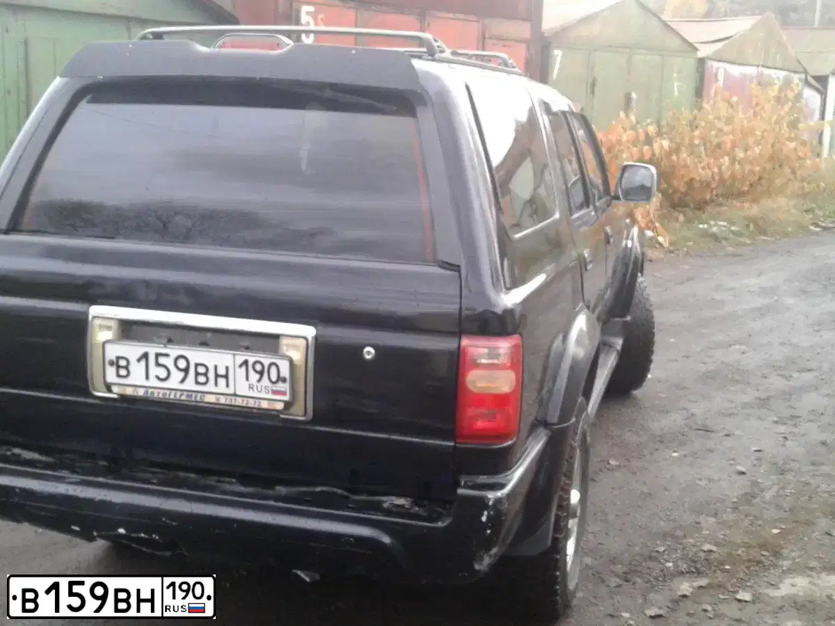 Фото автомобиля GREAT WALL SAFE, 2006 — госномер В159ВН190. Цвет: ЧЕРНЫЙ