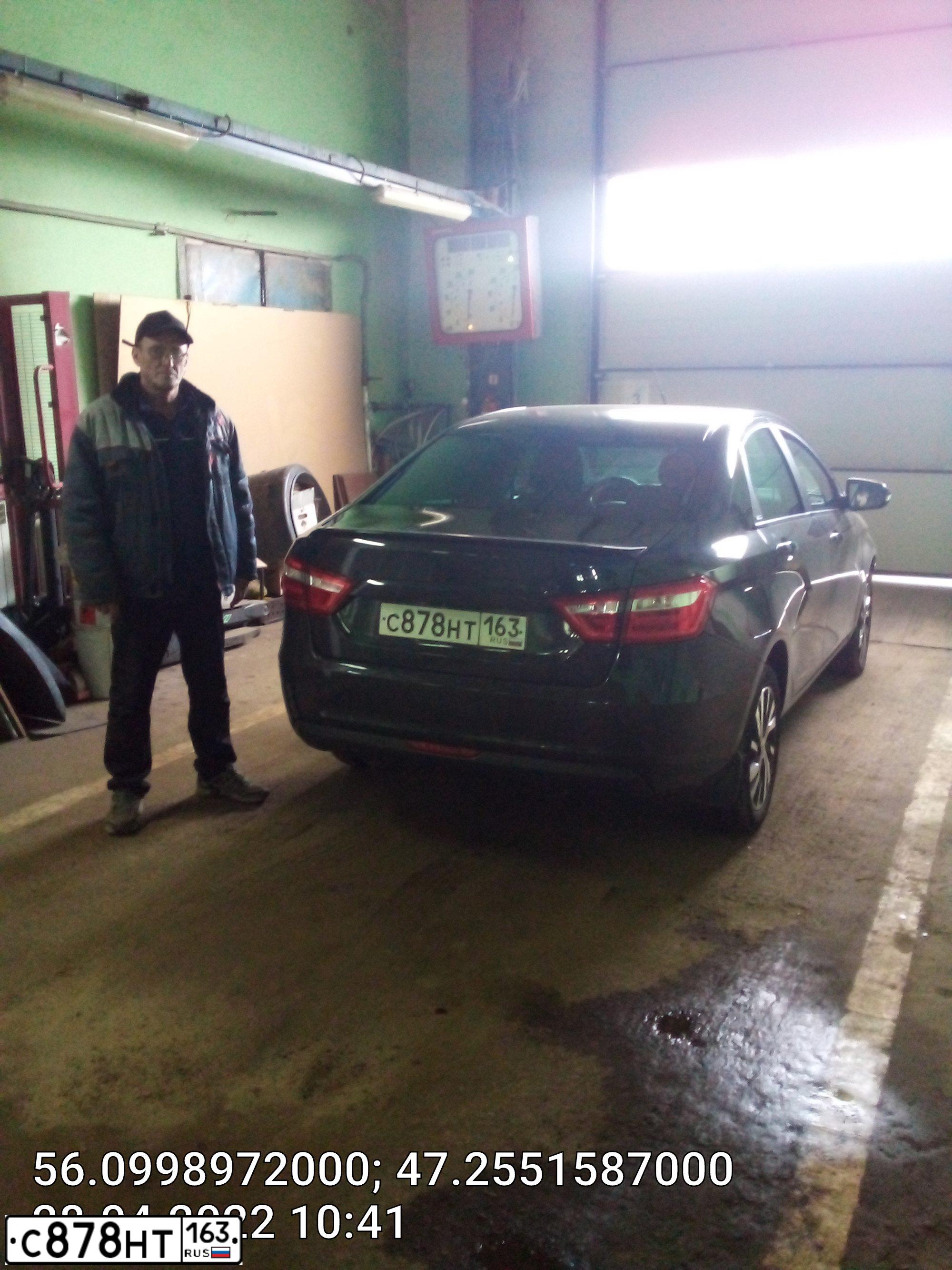 Фото автомобиля LADA 2170 PRIORA, 2012 — госномер А399ВР763. Цвет: средний серо-зеленый металлик