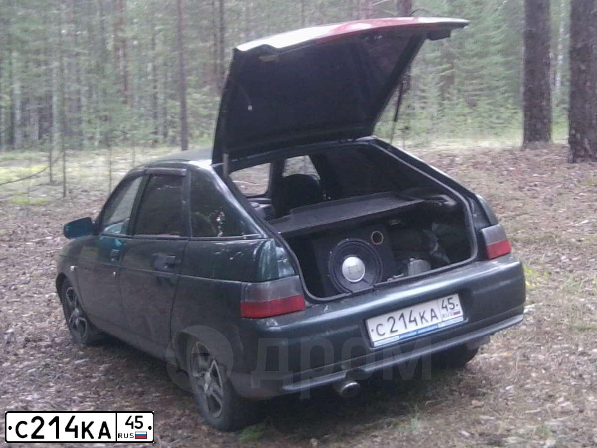 Фото автомобиля LADA 2112, 2003 — госномер С574РТ124. Цвет: Темно-зеленый
