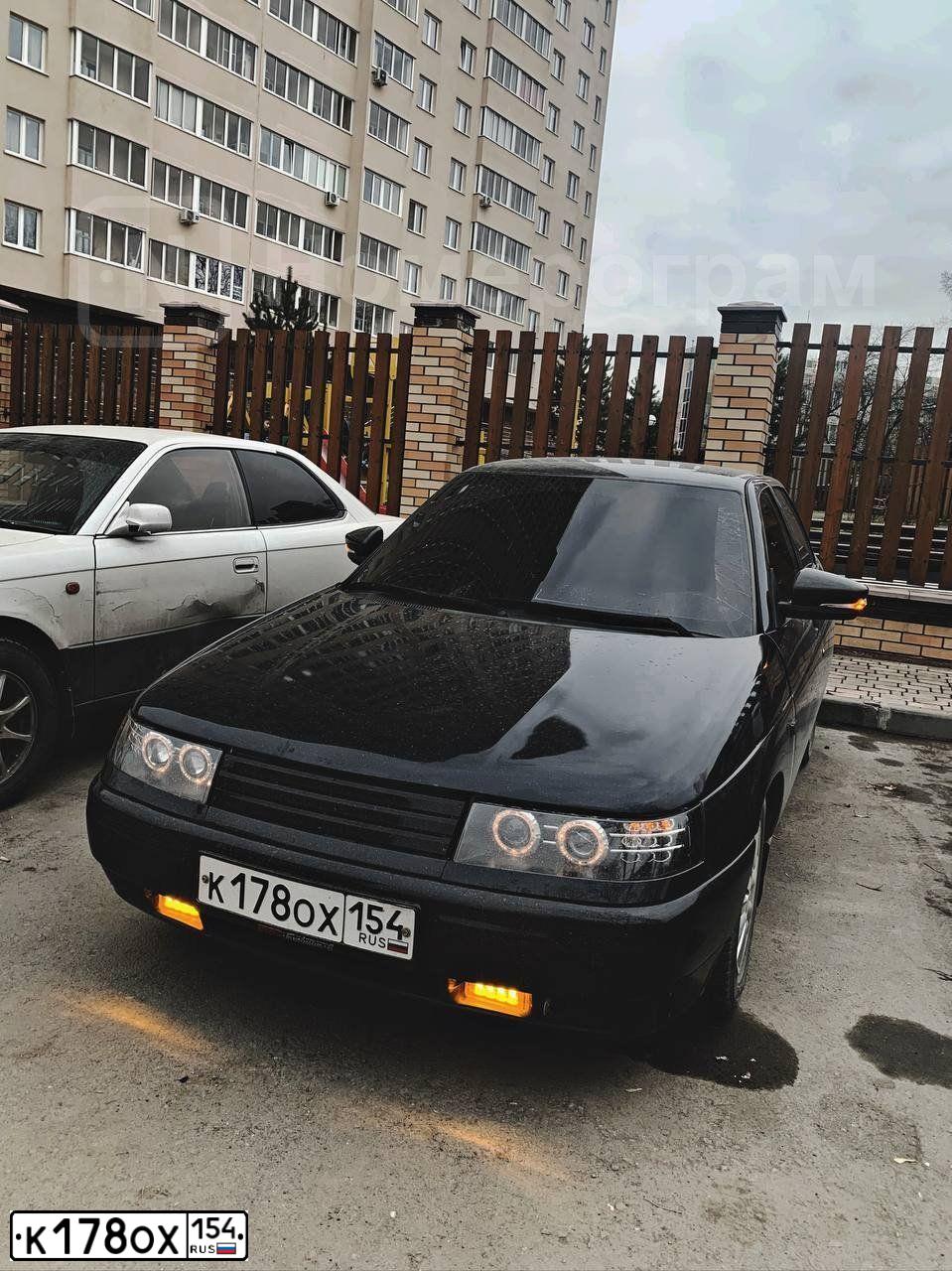 Фото автомобиля LADA 2112, 2006 — госномер К178ОХ154. Цвет: ГРАФИТОВЫЙ МЕТАЛЛИК