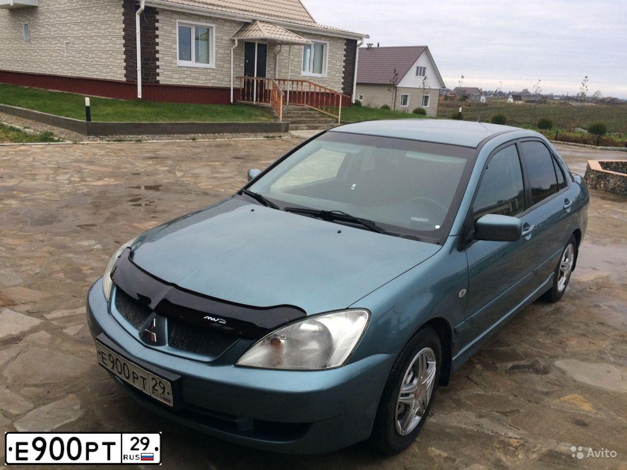 Фото автомобиля MITSUBISHI LANCER, 2007 — госномер М698УС29. Цвет: ЗЕЛЕНЫЙ