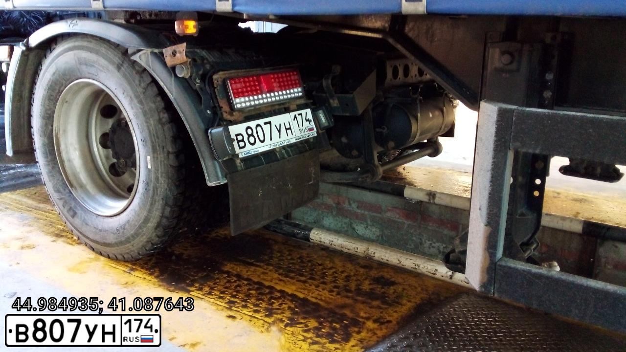 Фото автомобиля KAMAZ 5490 /4X2/, 2019 — госномер Е017ЕА193. Цвет: Белый