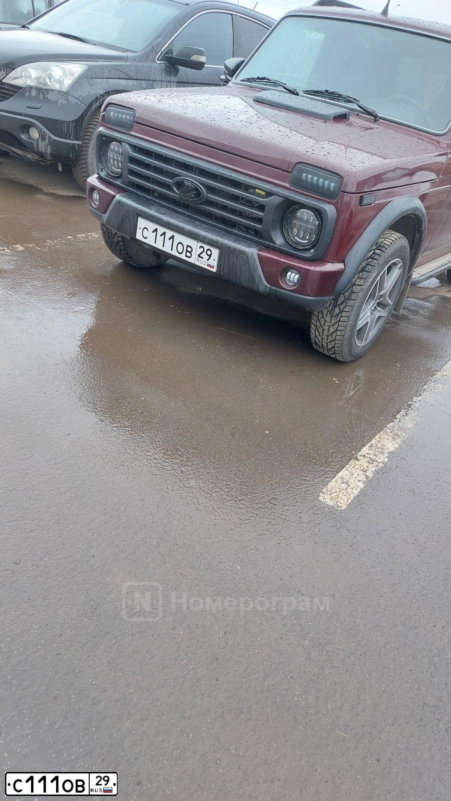 Фото автомобиля LADA 2110, 2006 — госномер О602ЕР29