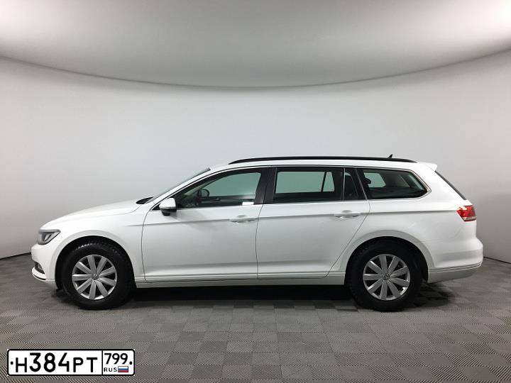 Фото автомобиля VOLKSWAGEN PASSAT, 2017 — госномер А534КТ761. Цвет: Белый