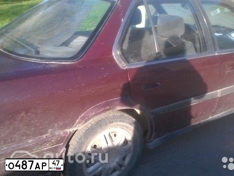 Фото автомобиля HONDA ACCORD, 1990 — госномер К867ЕМ98. Цвет: ТЕМНО-ВИШНЕВЫЙ