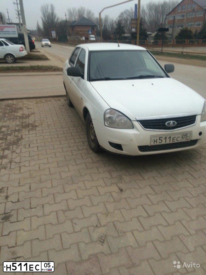 Фото автомобиля LADA 2170 PRIORA, 2011 — госномер Н511ЕС05. Цвет: Белый