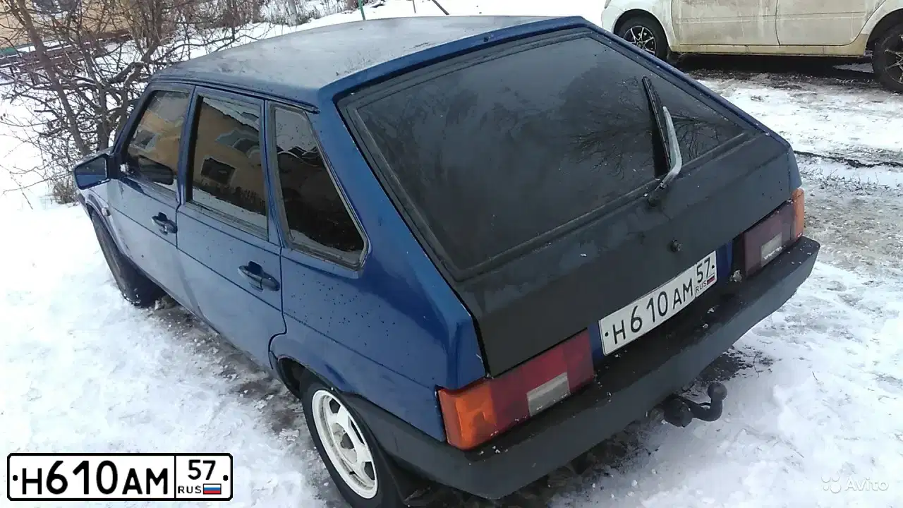 Фото автомобиля ВАЗ 21093, 2000 — госномер Н610АМ57. Цвет: СИНЕ ЗЕЛЕНЫЙ