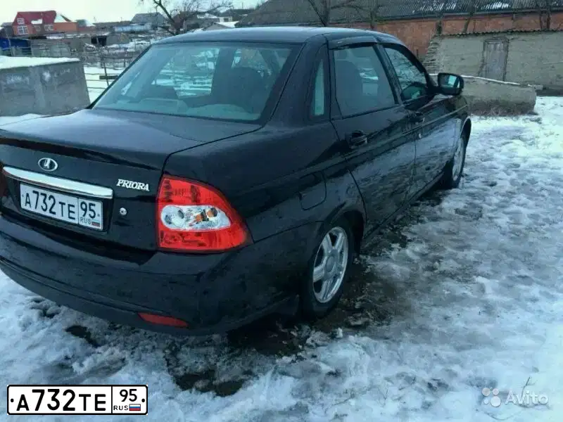 Фото автомобиля LADA PRIORA, 2013 — госномер К511НН95. Цвет: СИНЕ-ЧЕРНЫЙ