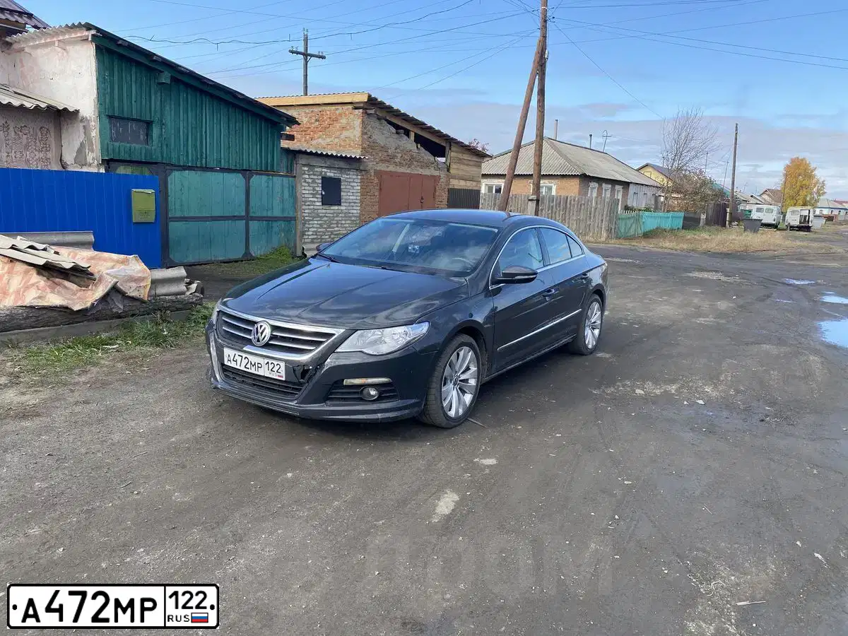 Фото автомобиля VOLKSWAGEN CC, 2011 — госномер Т651ЕК761. Цвет: СЕРЫЙ