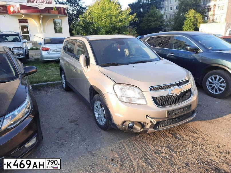 Фото автомобиля CHEVROLET ORLANDO, 2012 — госномер К765КХ761