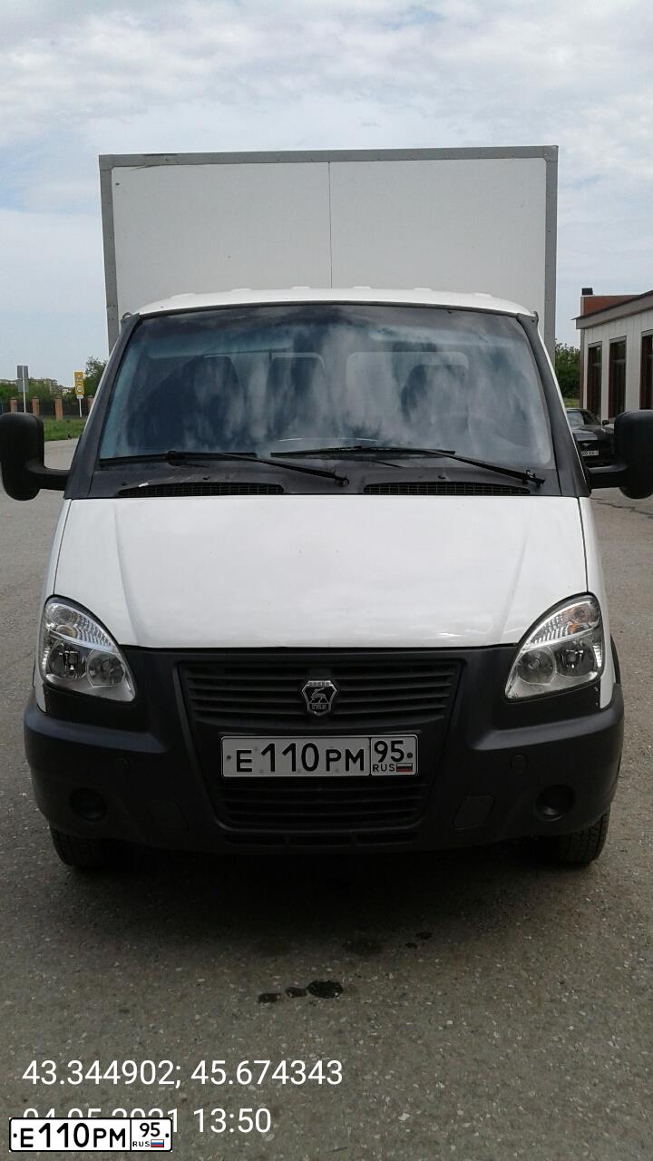 Фото автомобиля GAZ 3302 EL, 2011 — госномер А625ОТ69. Цвет: Белый