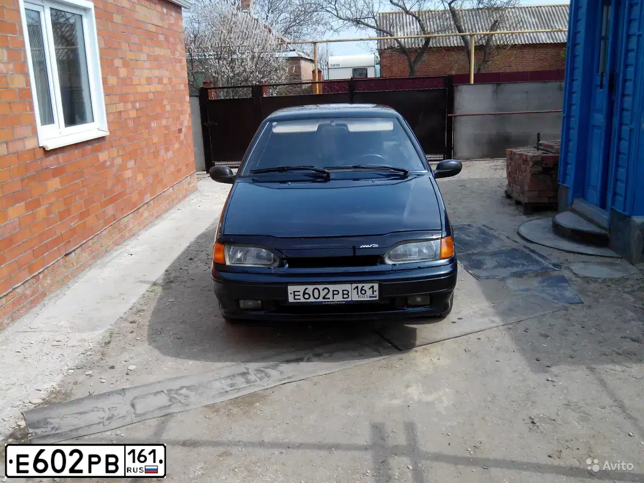 Фото автомобиля LADA 2115 SAMARA, 2008 — госномер Е497АМ161. Цвет: ГРАФИТОВЫЙ МЕТАЛЛИК