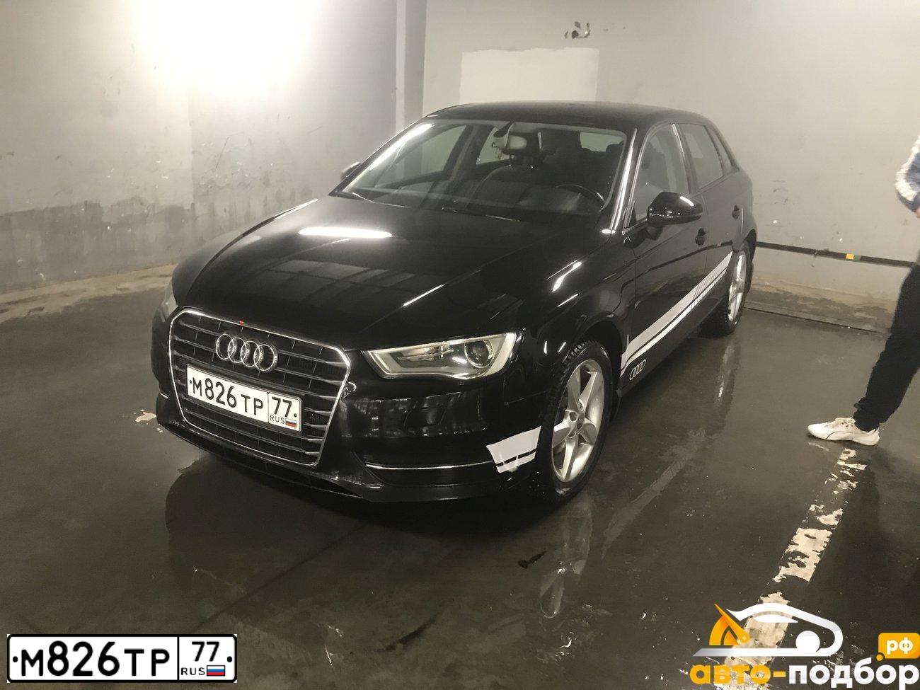 Фото автомобиля AUDI A3, 2013 — госномер У760АА799. Цвет: ЧЕРНЫЙ